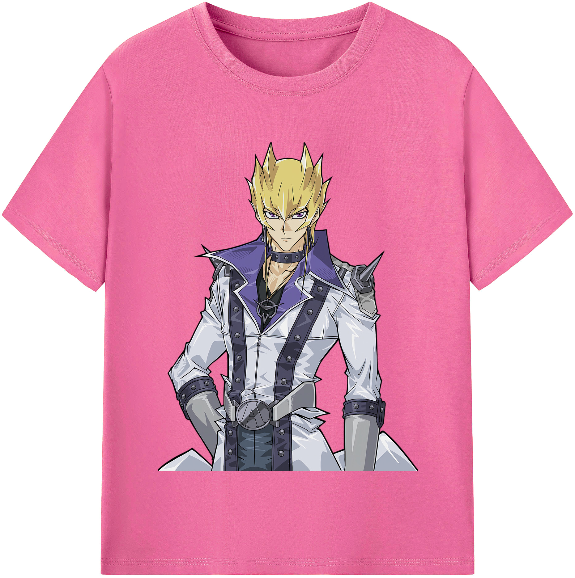 （画像用） 遊☆戯☆王 Yu-Gi-Oh! レディースカジュアルプリントTシャツ（綿100％）